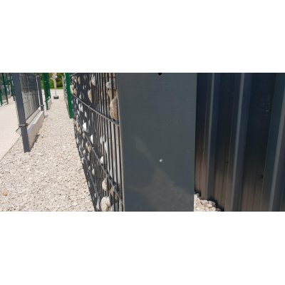 200cm Gabiónový stĺpik antracit
