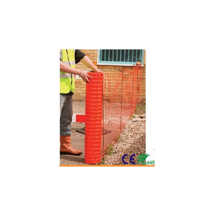 Bariérové pvc oplotenie 1x30m oranžové