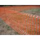 Bariérové pvc oplotenie 1x30m oranžové
