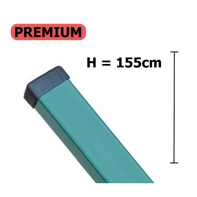 PREMIUM Stĺpik 155cm zelený
