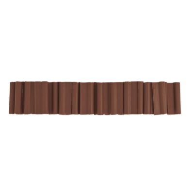 Solid ukončovací klips hnedý 1ks (bradas) 4,75cm