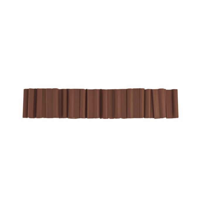 Solid ukončovací klips hnedý 1ks (bradas) 4,75cm