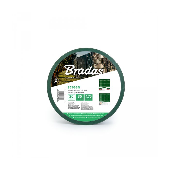 Antracit LIGHT krycia páska 4,75cm x 35m + klipy -Bradas