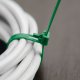 Príchytky na tieniace siete zelené 20cm (100ks)