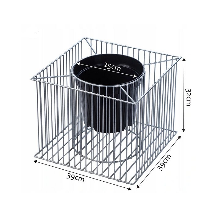 Gabionový kvetináč CUBE plus L