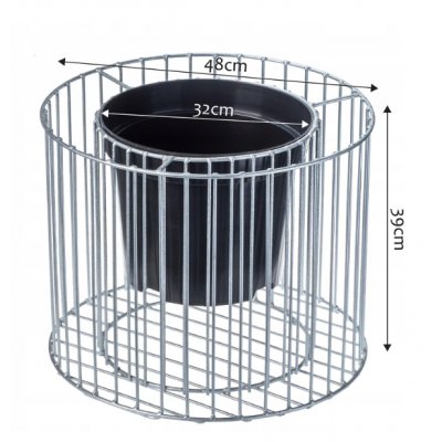 Gabionový kvetináč RING plus XL