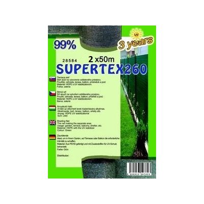SUPERTEX 200cm Tieniaca sieť 99% (50m)