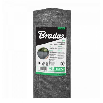 Bradastex 150cm Tieniaca sieť 95% (50m) Novinka