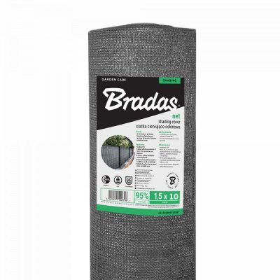Bradastex 150cm Tieniaca sieť 95% (10m) Novinka