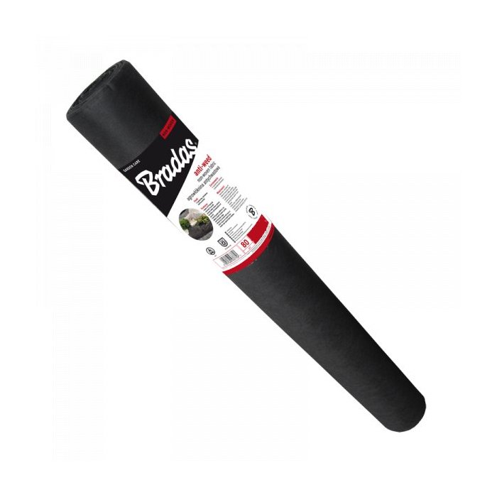 1,6 x 100m Agrotextília čierna UV stabil 80g/m2