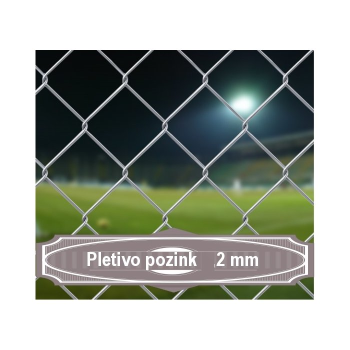 125cm Pletivo zn oko 60x60mm