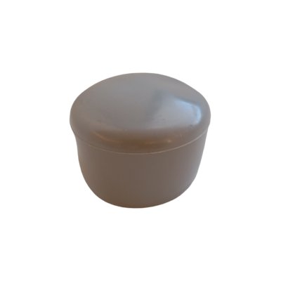 48mm Čiapočka na stĺpik sivá