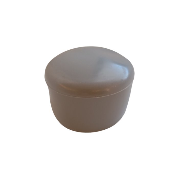 48mm Čiapočka na stĺpik sivá