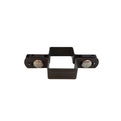 metal príchytka TANGEL / PILODEL (60x40mm) antracit
