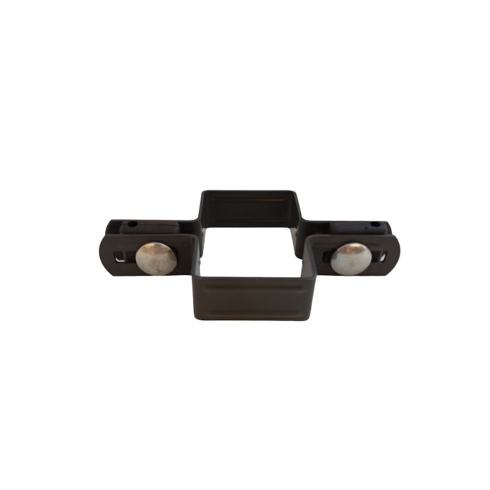 metal príchytka TANGEL / PILODEL (60x40mm) antracit
