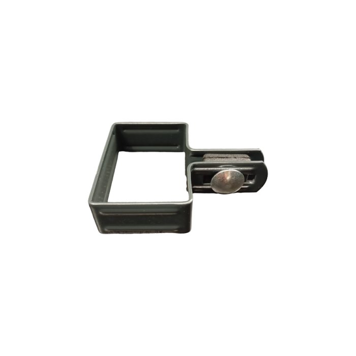 PILOMETAL Koncová príchytka TANGEL / PILODEL (60x40mm) antracit