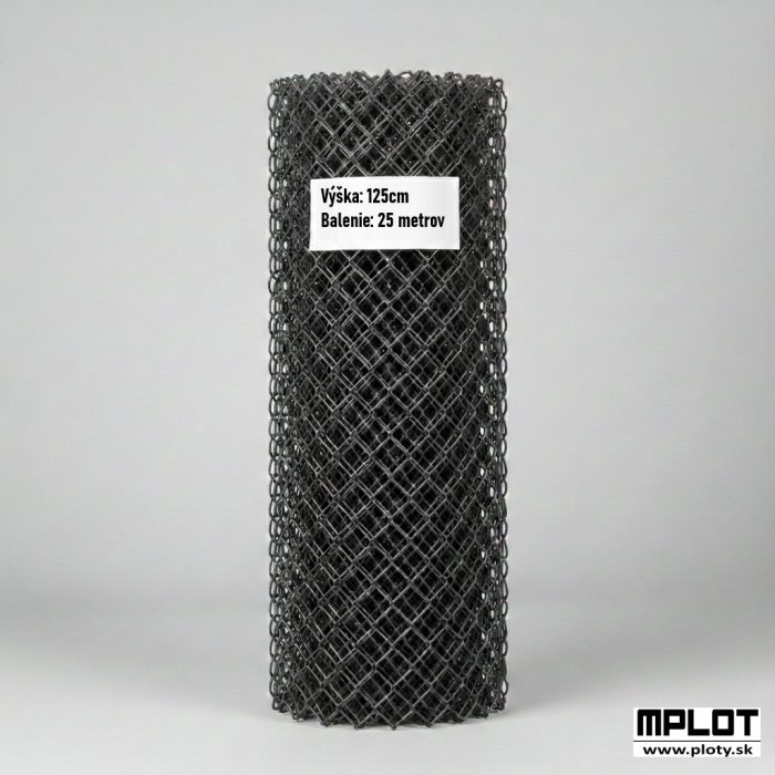 125cm Pletivo 50 Antracit