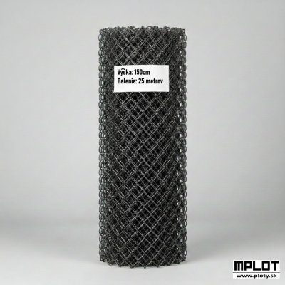 150cm Pletivo 50 Antracit