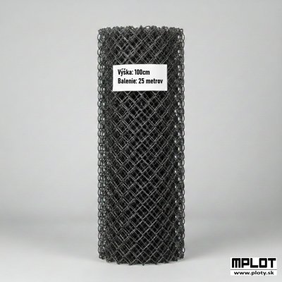 100cm Pletivo klasické Antracit