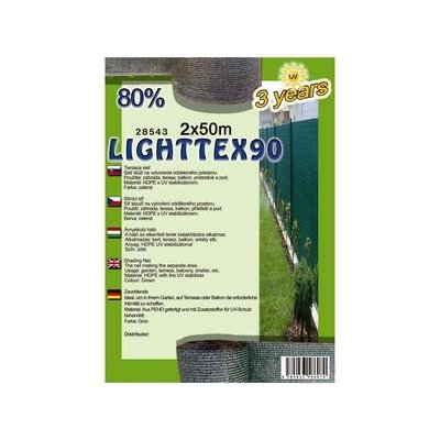 LIGHTTEX 200cm Tieniaca sieť 80% (50m)