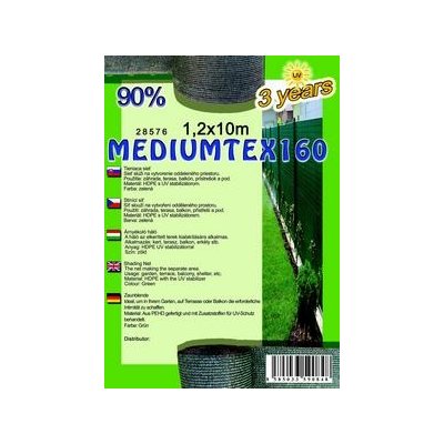 MEDIUMTEX 120cm Tieniaca sieť 90% (10m)