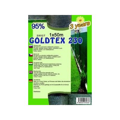 GOLDTEX 100cm Tieniaca sieť 95% (50m)