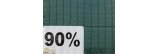 Zelená tieniaca sieť 90% tienivosť