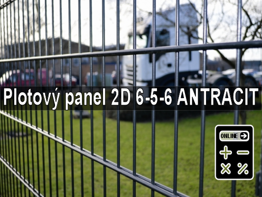 Online kalkulator plotový panel 2d antracit gama