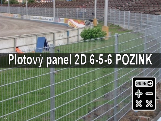 Online kalkulator plotový panel 2d pozink gama